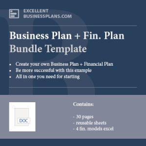 Businessplan and Financial Plan bundle template