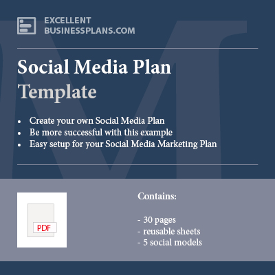 Social media plan template