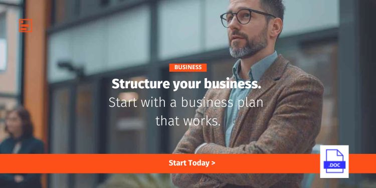 Structure your business with a business plan